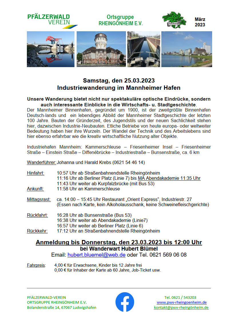 2023.03.25 Industriewanderung im Mannheimer Hafen